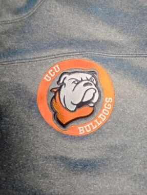 Union Commonwealth University Grey Full Zip Jacket Size Large